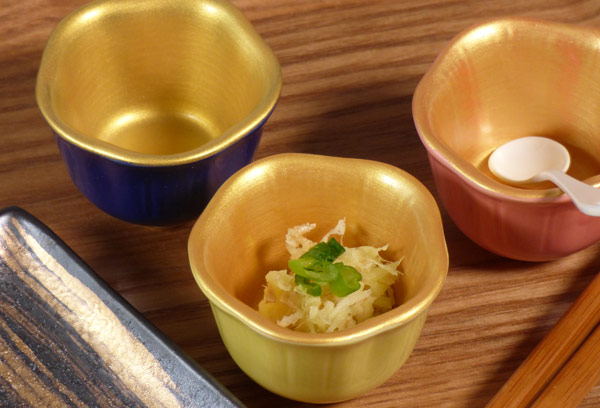 Grated ginger in a small dish