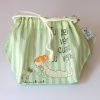 Cotton lunch bag featuring girl and cat design