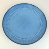 Blue Hasami ware dinner plate