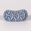 Small chopstick rest with blue Aomi Wave pattern
