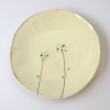 Wild Grass Japanese ceramic plate