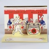 Japanese 'kagami biraki' pop up celebration greetings card