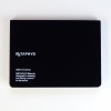 METAPHYS blanc notebook front cover in black
