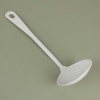 White enamel mini ladle