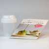 Mini matcha shaker and matcha recipe booklet