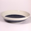 Large Navy and White Tobikanna Bowl