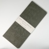Japanese notebook with waxed paper cover in Ginnezu-iro colour