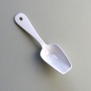 White enamel measuring mini scoop