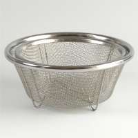 Set of two small Japanese stainless steel sieves