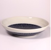 Large Navy and White Tobikanna Bowl