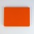 METAPHYS blanc notebook back cover in orange