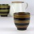 Pair of Japanese tea cups with Japanese teapot
