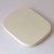 White lid of blue ceramic oven dish