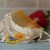 Paddington Bear cotton bento bag with vegetables