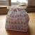100% cotton lunch bag filled and tied at the top