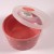 Small pink ceramic food storage and microwave dish