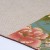 Close up of neat seams on Japanese fabric placemat