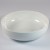 White Japanese ceramic pasta bowl