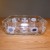 Large-size glass storage container with lid