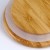 Wooden storage container lid