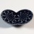 Dark blue ceramic Butterfly chopstick rest