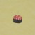Close up of small sushi illustrated detail