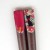 Close up of lacquered vintage cat design
