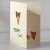 Mini bear design card showing inside details