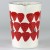 900ml enamel measuring jug with bright strawberry design