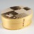 Japanese bento box with autumn winter seasonal design