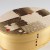 Close up of 'autumn/winter' design on bento box lid