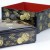 Japanese jyubako box with separated top tier and lid