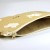 Beige cat design pencil case with zip opening