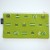 Bright green zip up pencil case with matcha cakes design