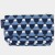 Small fabric zip bag with blue Mount Fuji design