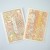 Two Japanese laser-cut design greetings cards