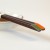 Dark wood Japanese chopsticks with romantic retro design