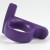 Close up of purple mug handle