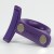 Close up of purple mug handle with magnet fixings