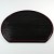 Japanese reversible half moon serving tray or placemat