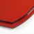 Close up of red side of reversible Japanese tray or placemat
