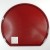 Reverse dark red side of half moon Japanese serving tray