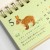 2026 mini Japanese desk calendar close up of May rabbit illustration