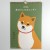 Front of shiba inu dog themed Japanese 2026 calendar