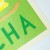 Close up of high quality Matcha print