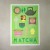 A3 Japan inspired print featuring matcha tea related objects by Genki Club