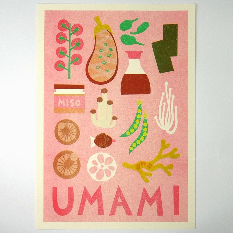 A3 Umami Japanese poster print