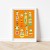 Framed Kokeshi Dolls' giclee art print