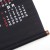Close up of bottom edge and cotton fabric of Japanese 2026 calendar wall hanging