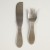 Stainless steel mini cutlery set ideal for lunchboxes or picnics